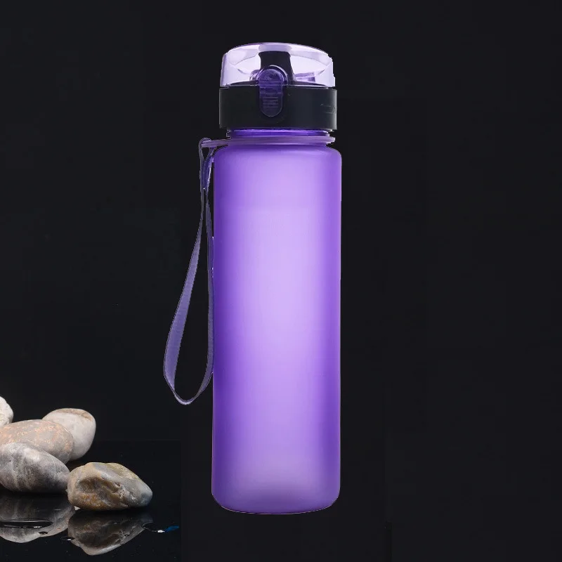 Personalize Water Bottle Portable Outdoor Sports Safety Plastic Large 540ML Drinking Cup Men Birth Gift Customized Logo Name