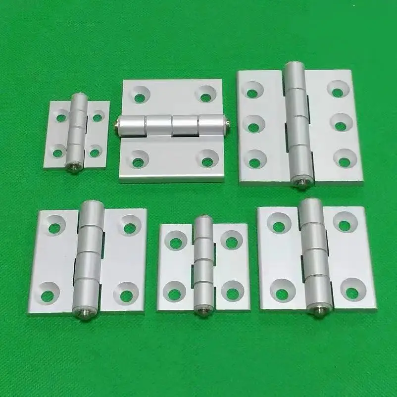 4 Holes Seiko Hinge 2020 3030 3040 4040 Finished Aluminum Hinge Window Door Hinge Connector Black Or Sliver Color image 2