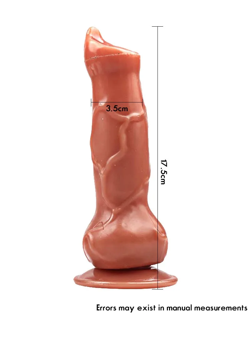 Realistic dog dildo Simulation penis animal dildo with suction cup adult toys sex toy for woman