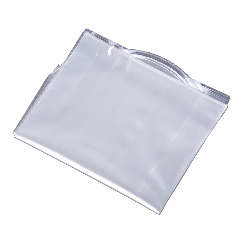 10X Shrink Wrap Bags for TV Remote Control, Clear PVC Heat Shrink Universal Dustproof Protective Film Au11 21 Dropshipping