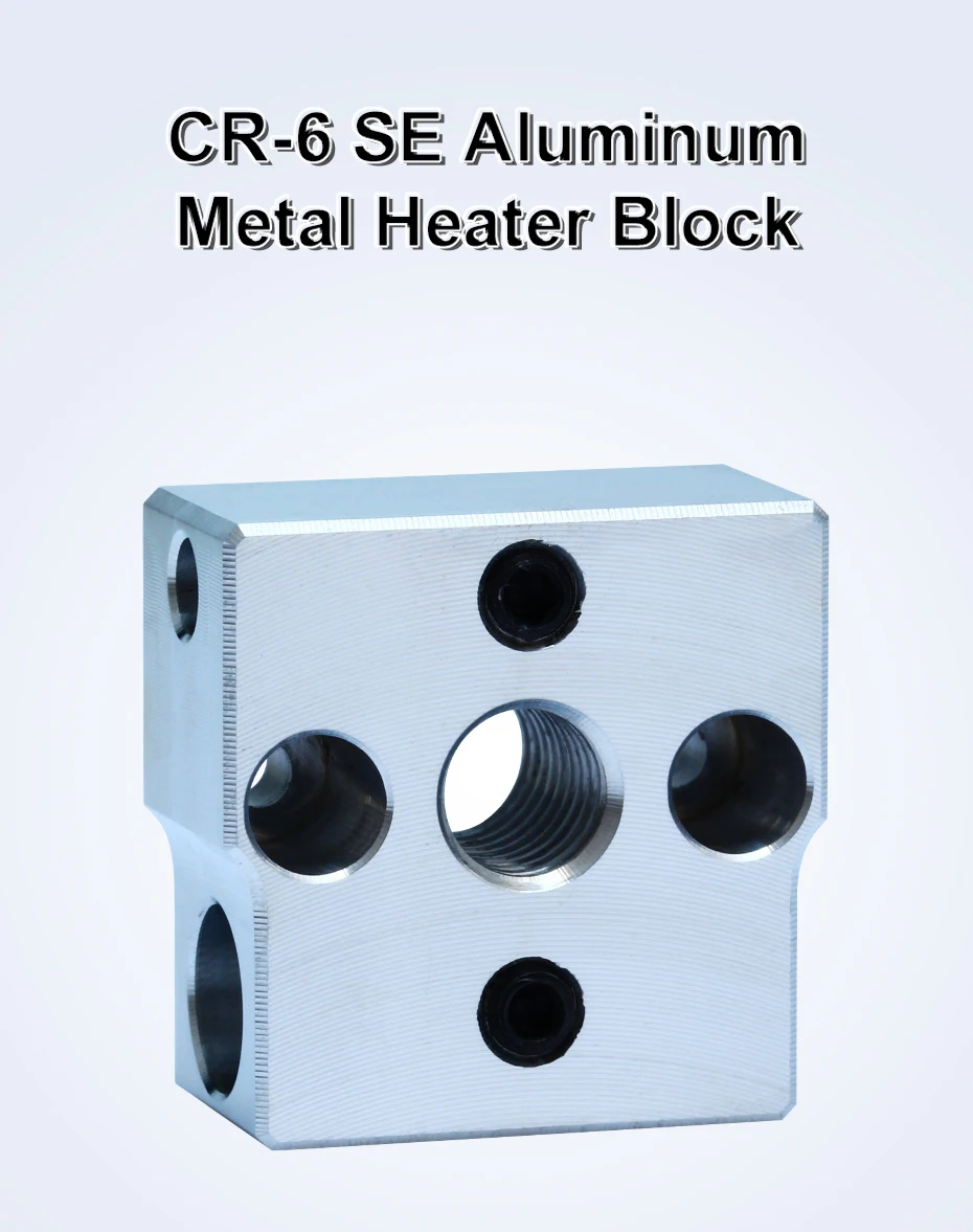 Trianglelab CR-6 SE Aluminium-Metallheizblock CR6 SE HEATBLOCK Kompatibel mit CR-6 SE / CR-6 MAX SE – Detail 1