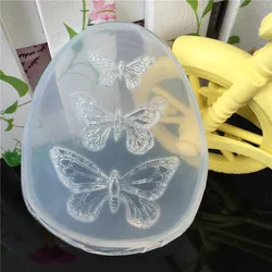 1pcs UV Resin Jewelry Liquid Silicone Mold Animal Butterfly Resin Charms Molds for DIY Intersperse Decorate Making Molds