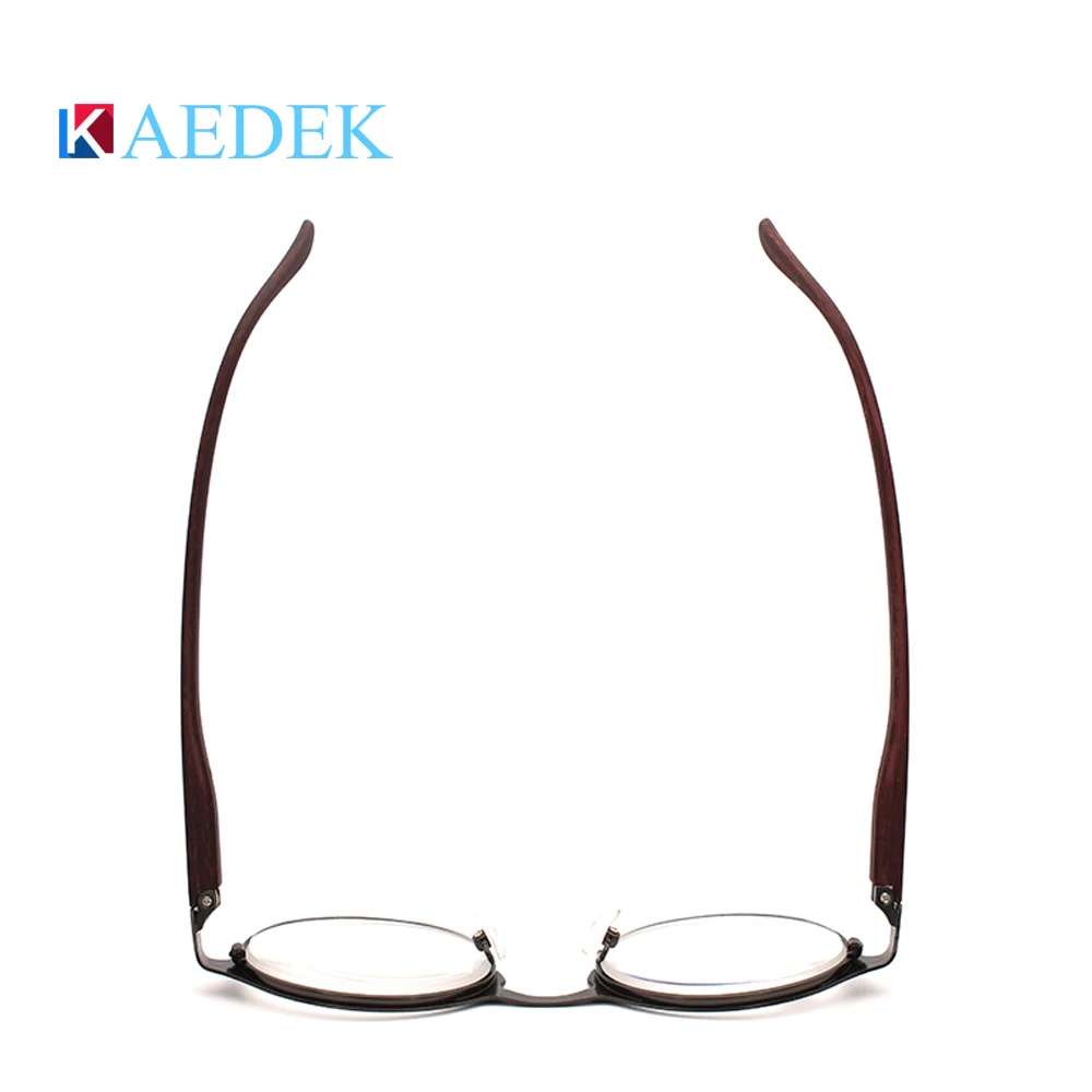 KAEDEK Wood Grain Reading Glasses Men Women  Eyeglasses Sight Eyewear New Reading Glasses