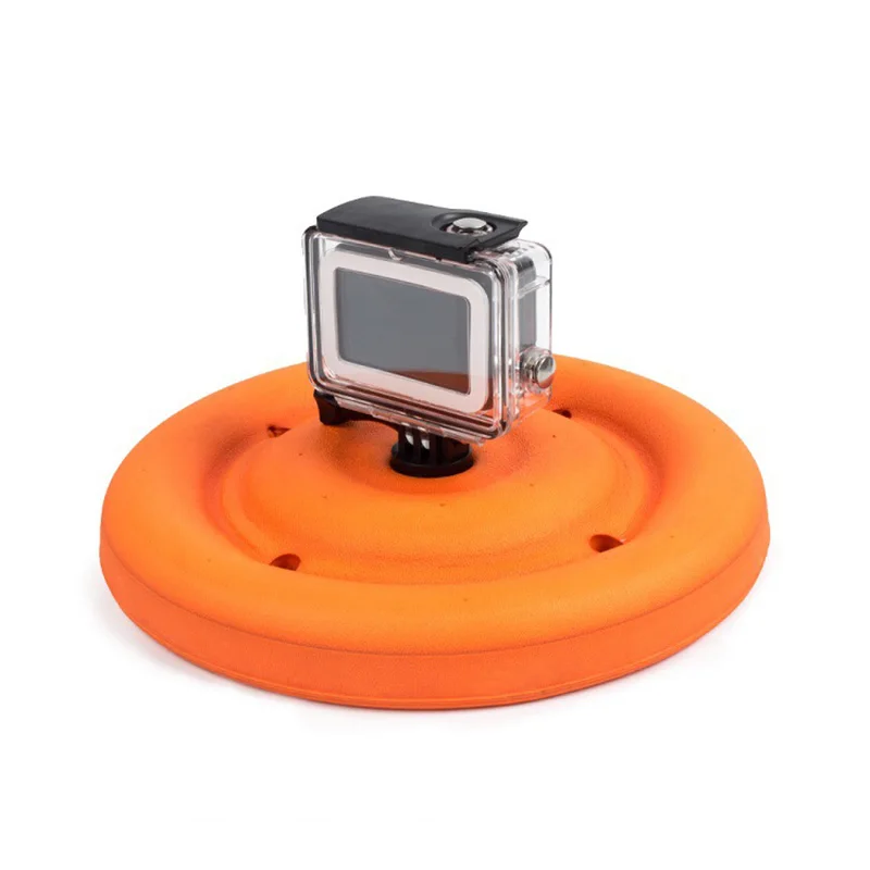 Float Floating Mount Adapter Buoyancy Disc Base For Gopro Hero 8 7 6 5 4 Xiaomi Yi 4K SJCAM Dji Osmo Action Camera Accessories