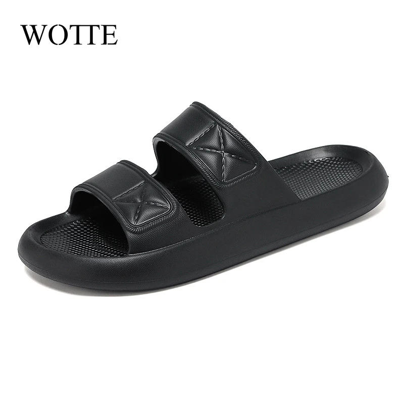 

Men Shoes Slippers Indoor House Slippers Casual Beach Slipper EVA Shoes Men Non-slip Summer Sandals Bathroom Shower тапочка