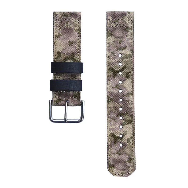 TIMELEE-correas de nailon para reloj, correa de camuflaje, 22mm, 24mm, accesorios para reloj