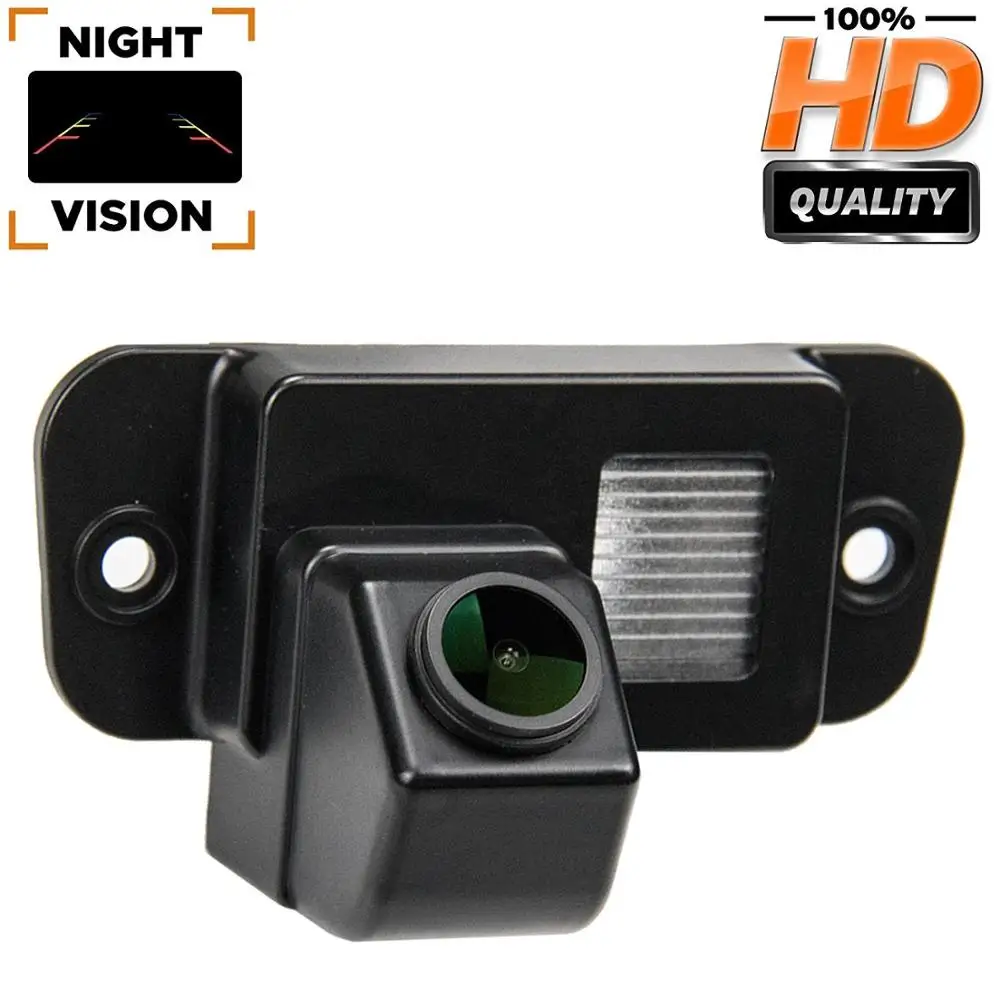 HD 1280x720p Rear View Reversing Backup Night Vision Camera for Ssang Yong Rexton / Kyron / ActYon / Chairman / Rodius / Korando