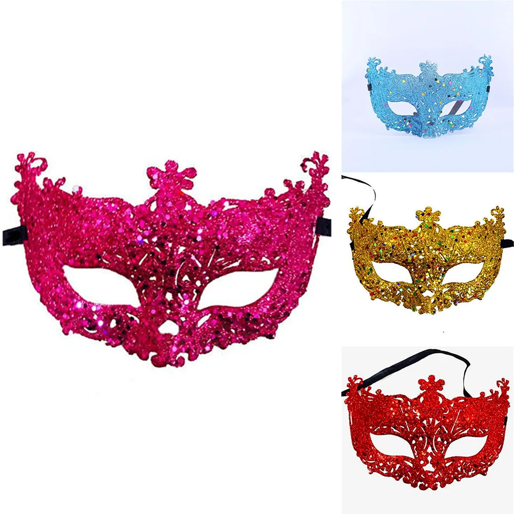 Máscara de encaje Sexy para mujer, máscara de ojo para fiesta de Halloween, bola enmascarada, Cosplay, disfraces venecianos, máscara de Carnaval