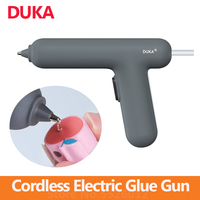 DUKA EG1 Electric Hot Melt Glue Gun Heating Electric Cordless Mini Glue Gun Repair DIY Tool with 8pcs 7mm Glue Sticks