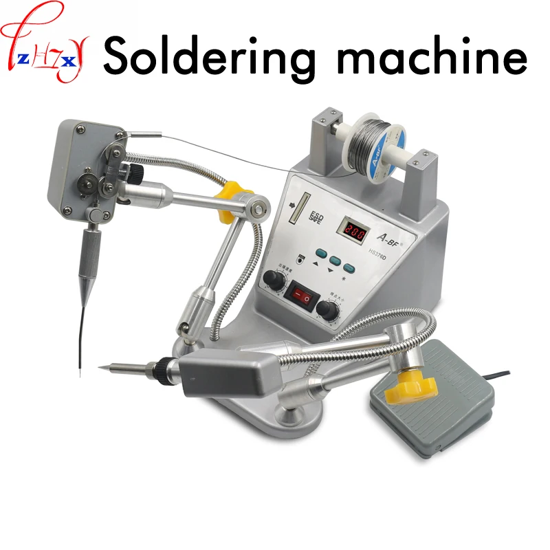 

1PC Precision Digital Foot Automatic Tin Machine Automatic Soldering Station Machine Adjustable Tin Speed Soldering Machine 24V