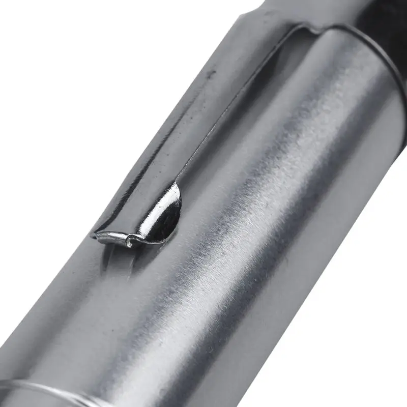 1 Chiếc Kim Loại Phấn Giá Đỡ Giáo Viên Bảng Đen Tiết Kiệm Phấn Kẹp Ly Hợp, Bạc