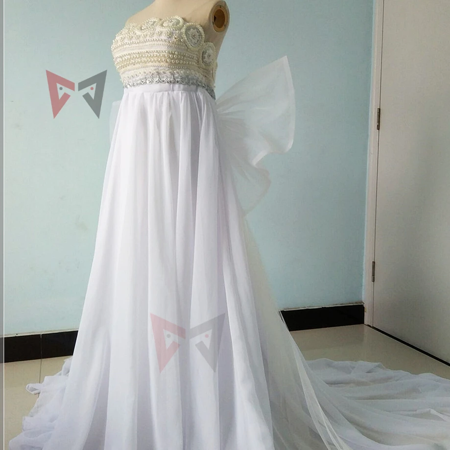 

NewTsuking Usagi Cosplay Costume White Moon Dress Wings Bow Set Custom Made For Christmas Halloween Game Party