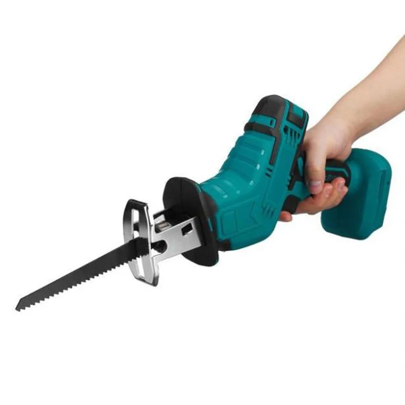 

4000rpm/min Cordless Electric Reciprocating Saw Variable Speed Metal Wood Cutting Tool Electric Saw 88V Battery