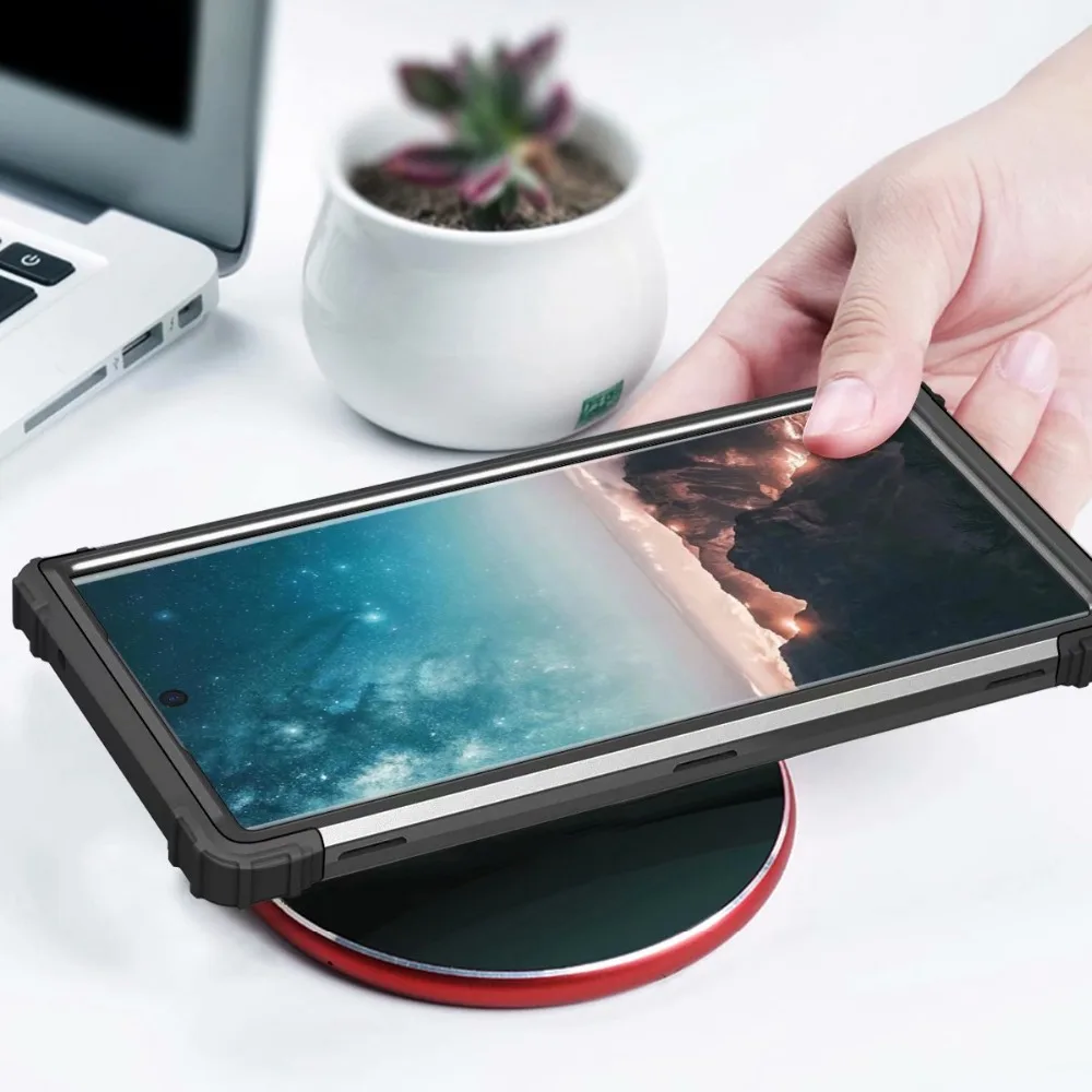 Heavy Duty Hybrid Sturdy Armor Defender High Impact Shockproof Protective Cover Case For Samsung Galaxy Note 20 Ultra/Note 20
