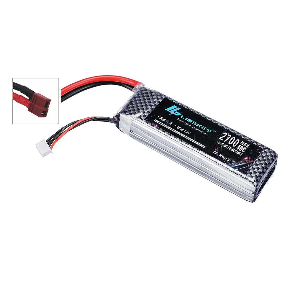 Uaktualnij baterię 11.1v 2200mah 2700mah 3S 40C bateria Lipo dla RC samochodów RC łodzie RC bateria do drona części zamienne 3S LIPO