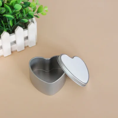 10pcs/lot  Blank Sublimation Metal 80*70mm Heart Candy Box For Printing Sublimation Ink Transfer DIY Craft