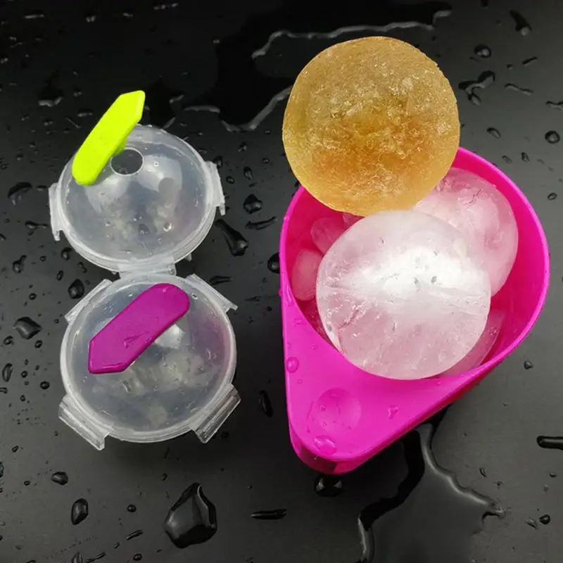 4.8cm Big Size Ball Ice Molds Sphere Round Ball Ice Cube Makers Home and Bar Party Kitchen Whiskey Cocktail DIY Ice Cream Moulds