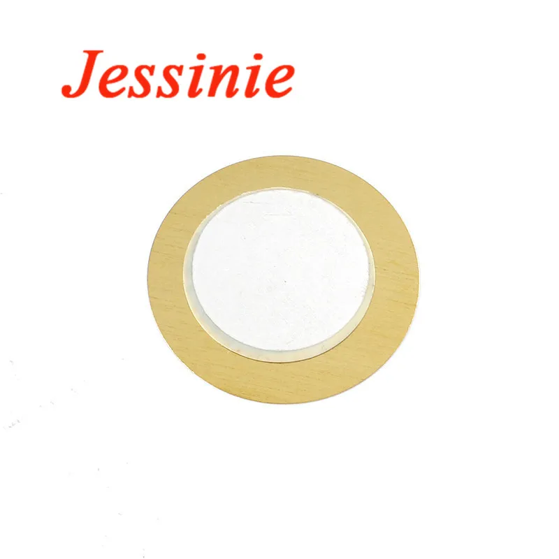 10pcs Piezo Elements Buzzer Sounder Sensor Trigger Drum Disc Copper Piezo Speaker 12MM 20MM 27MM 35MM 50MM Piezoelectric