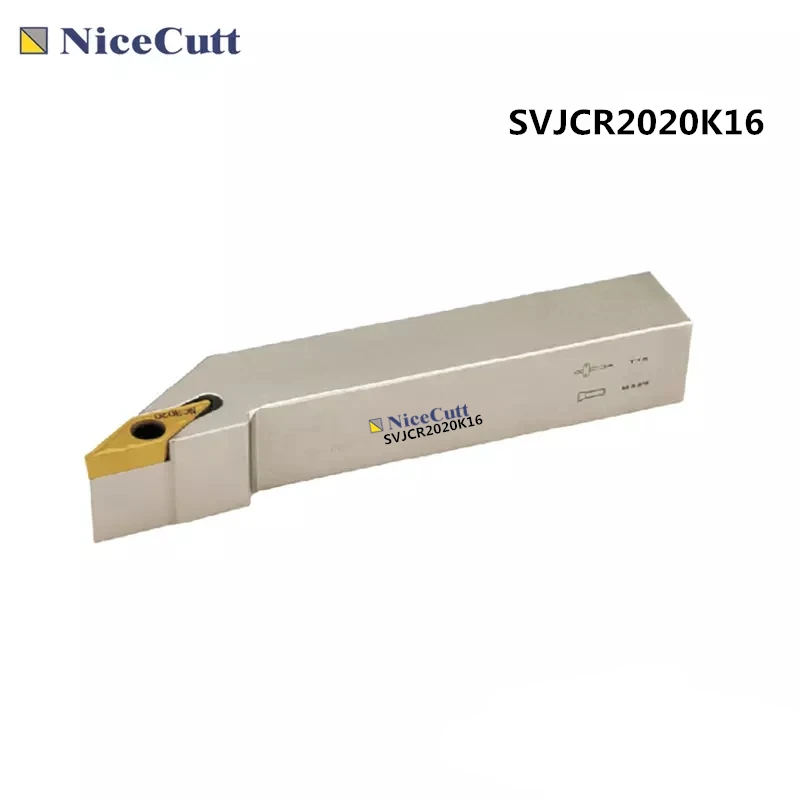 Nicecutt SVJCR2020K16 SVJCL2020K16 External  Holder For VCMT Carbide Turning Insert