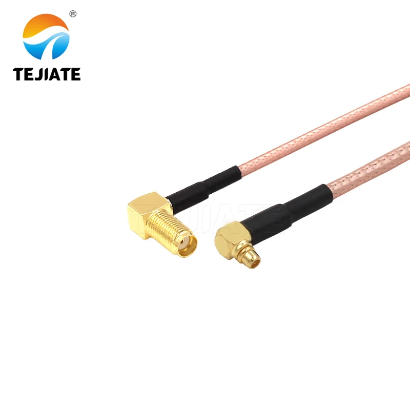 1PCS TEJIATEอะแดปเตอร์สายMMCXถึงSMAประเภทMMCXJWแปลงSMAKW 8-90ซม.1M 1.5M 2MความยาวConnector RG316ลวด