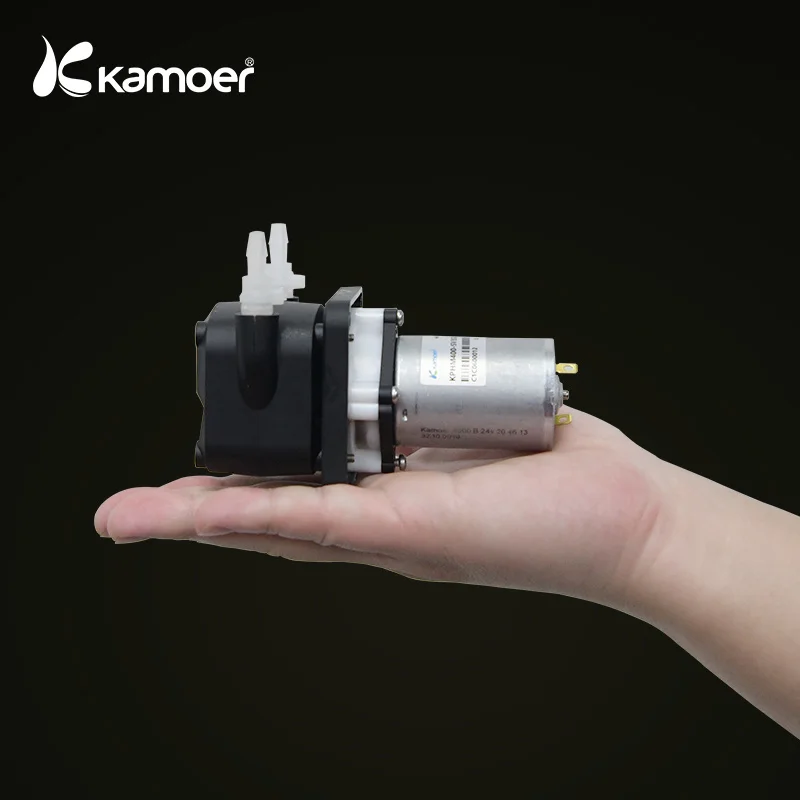 Kamoer kphm 12v Peristaltic water pump self-priming pump squeeze pump 24v small DC brush pump (200-400l / min) straight plate