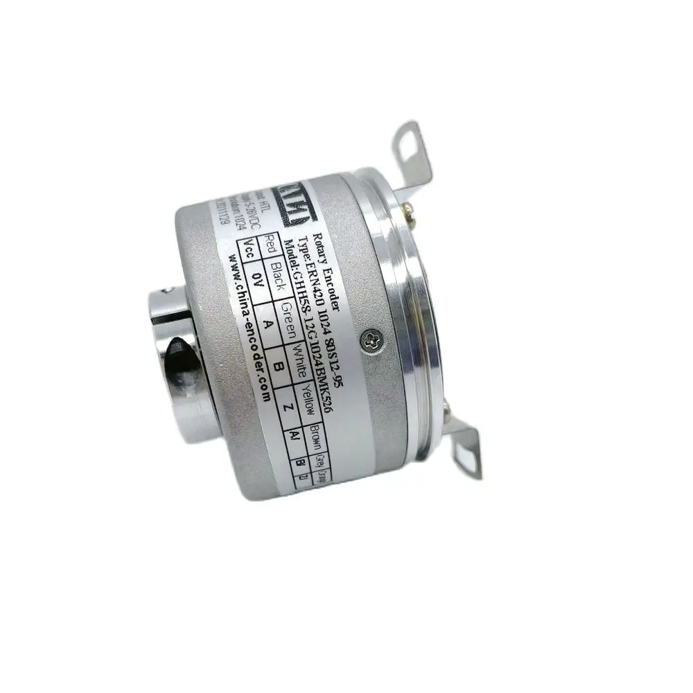 Codificador Rotativo Óptico Incremental Substituição Calt Eixo Oco Saída Htl Ern420 1024 80s12-95 2048 1000 500 Ppr 12 mm