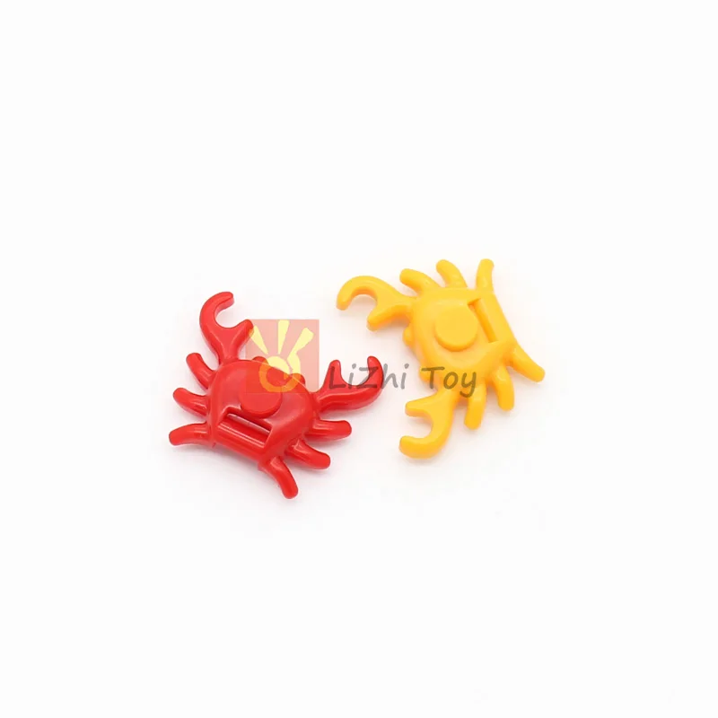 

MOC Brick Parts 33121 31577 Crab Marine Organism Animal Marine Benthos Classic Building Block Toy Compatible with Accessory