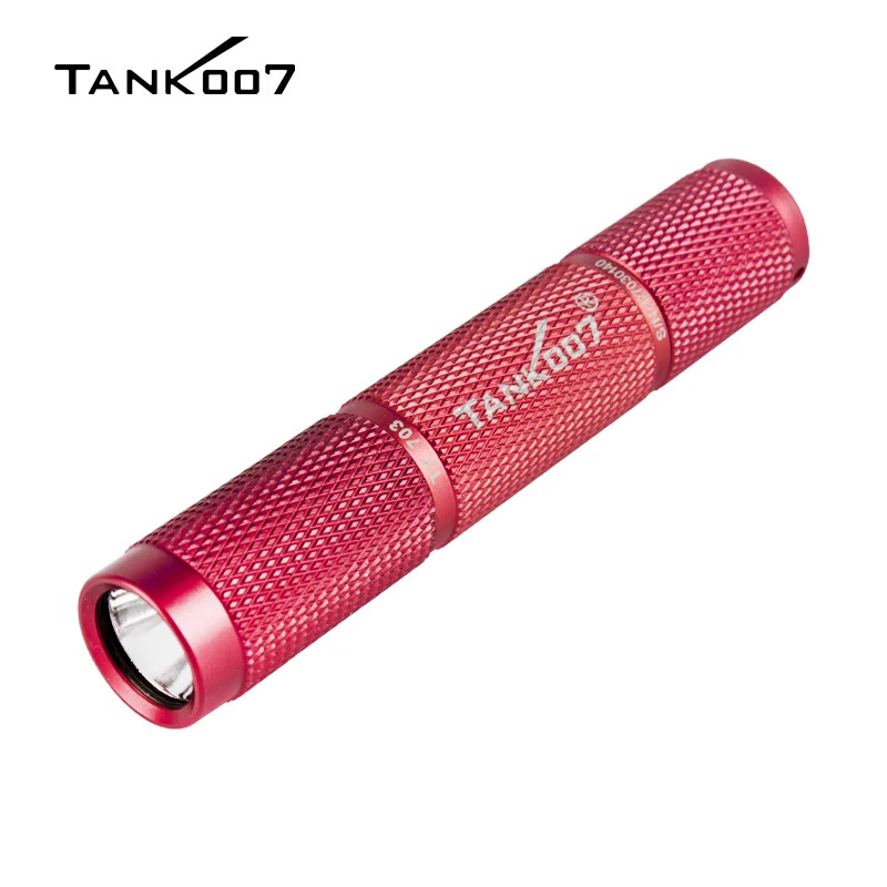 TANK007 TK703 Outdoor Mini Pocket Edc Zaklamp Led Licht Torchlight Aaa Batterij Draagbare Vinger Size Outdoor Waterdichte