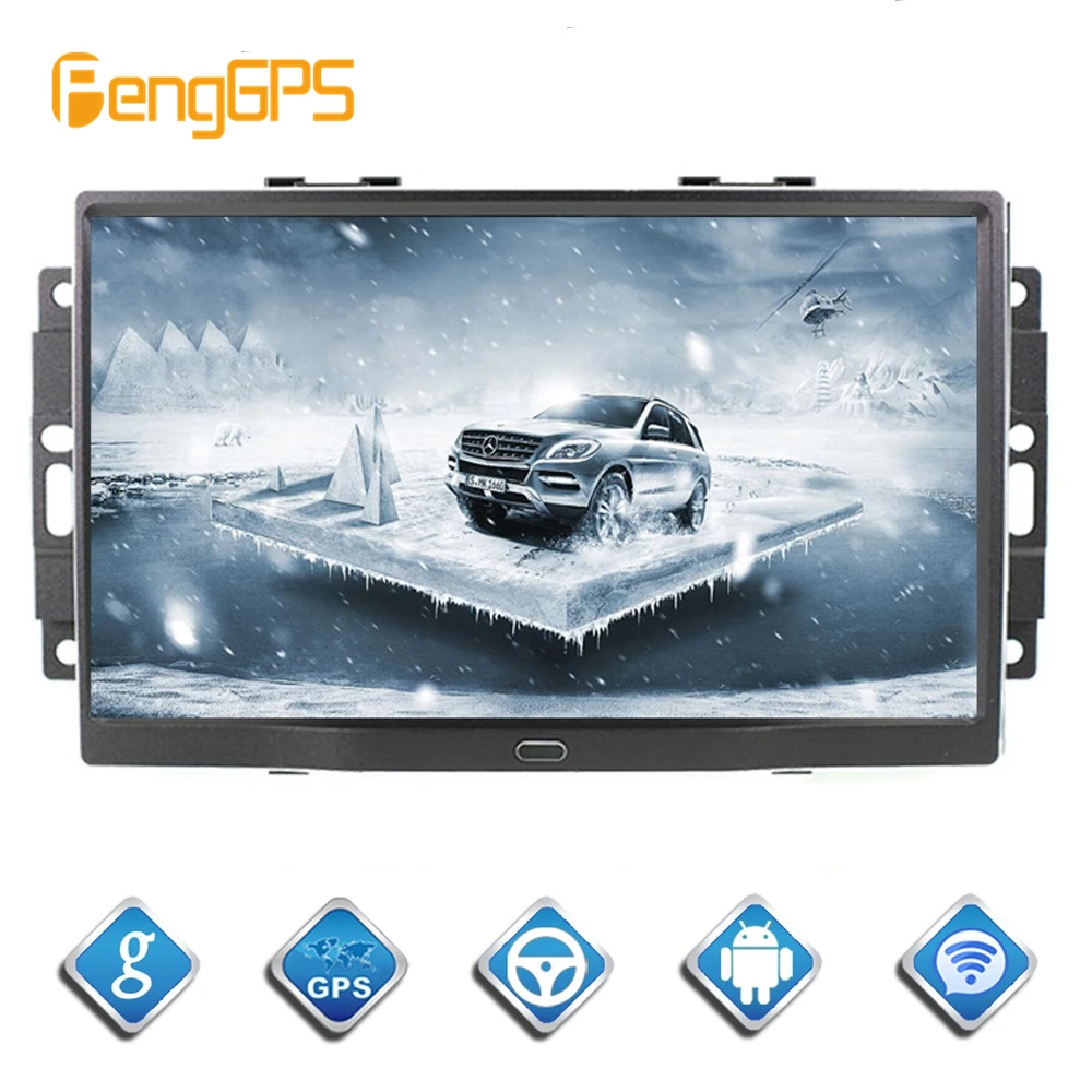 

Android 10.0 Car CD DVD Player for Chrysler 300C Jeep Dodge 2004-2008 Multimedia AM FM Headunit GPS Navigation Supports USB WIFI