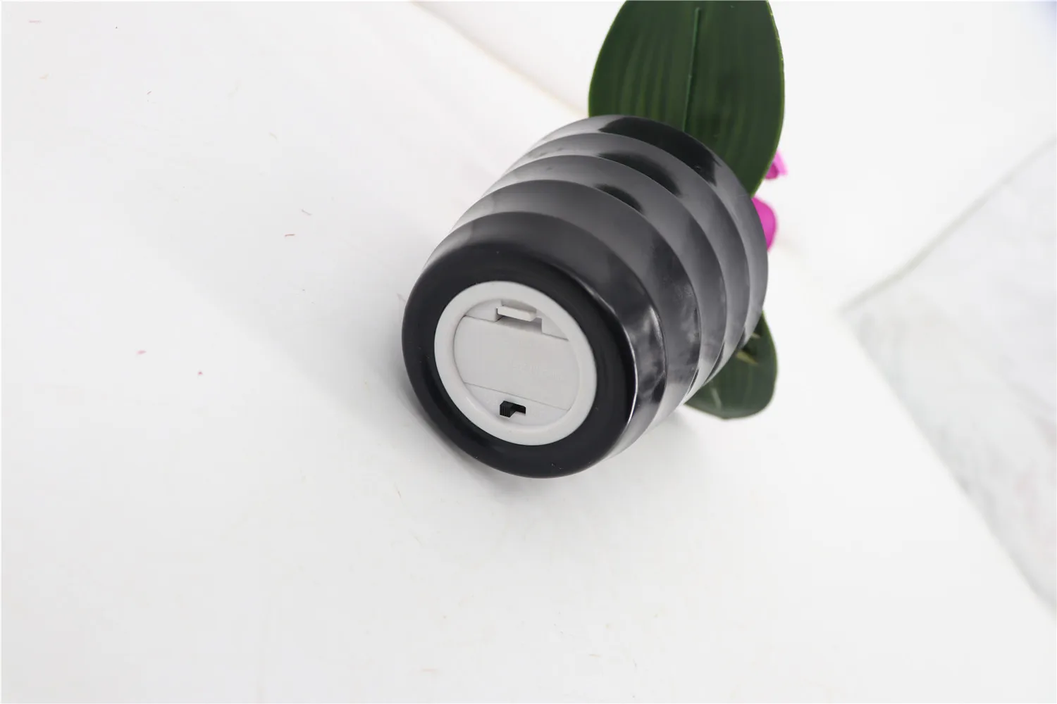 3 LED Battery Lighted Blossom Phalaenopsis orchid in pot Orchid Flower Bonsai Holiday Wedding PartyHome Decoration Birthday Gift