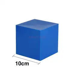 Grundschule Mathematik Dezimeter Würfel 10 Quadrat Würfel geometrische Form Demonstration Modell Lehrmittel