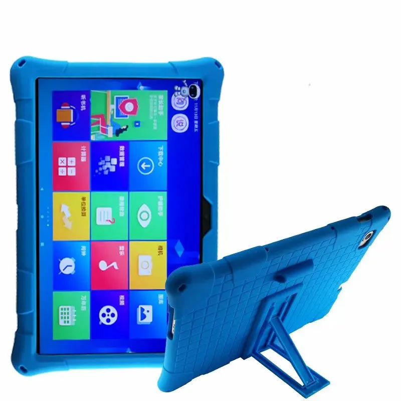 Kids Soft Cover for Teclast P20 P20 HD M40 10.1 Inch Kids Friendly Soft Silicone Cover for Teclast M40 Adjustable Tablet Stand