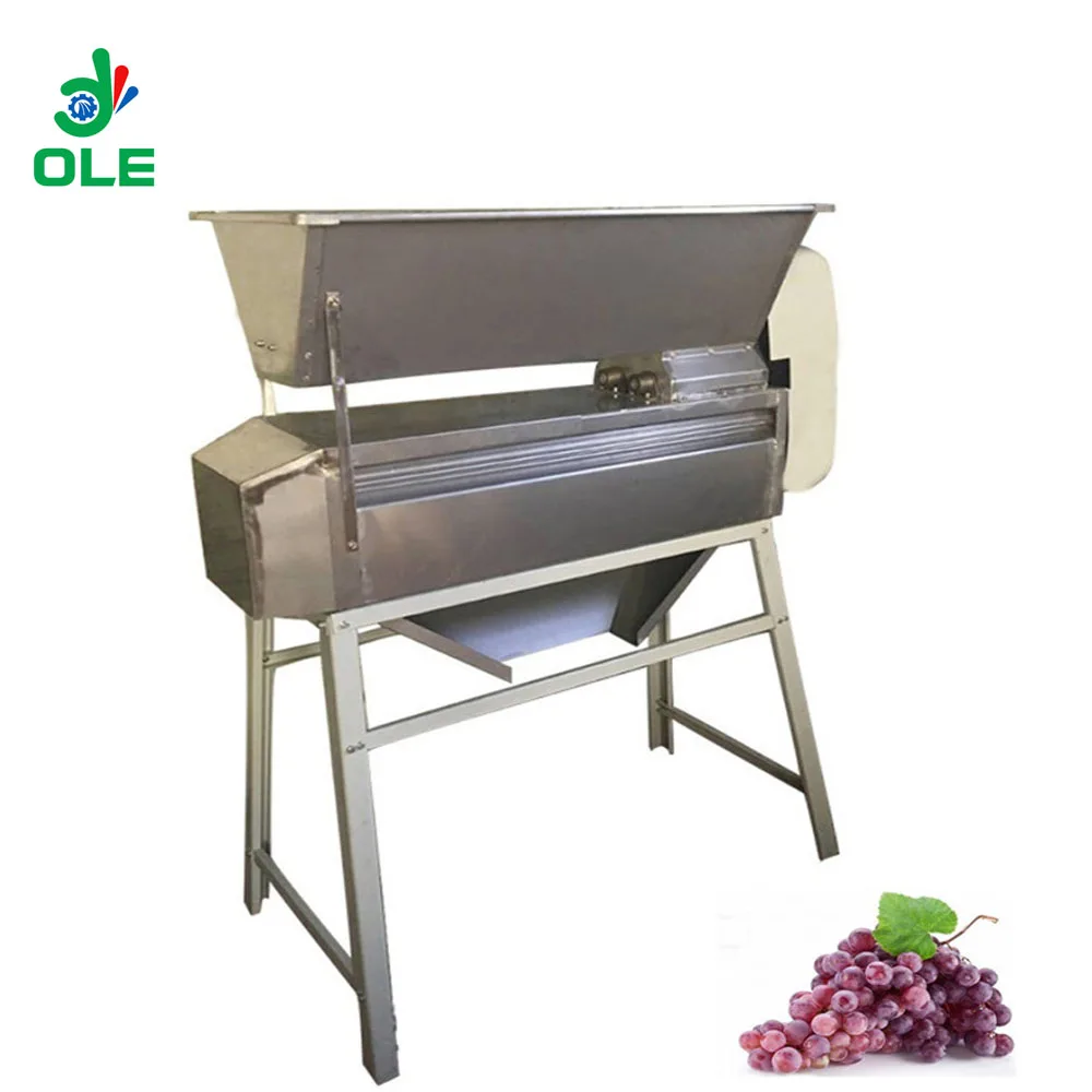 

1-2t/h Grape Destemmer Machine Commercial Grape Stem Remove Machine