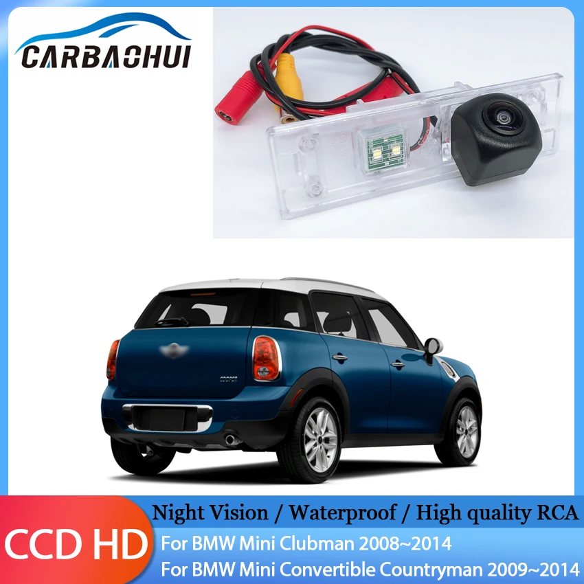 Car Parking Rear View Camera CCD Full HD Night Vision High Quality For BMW Mini Clubman For BMW Mini Convertible Countryman