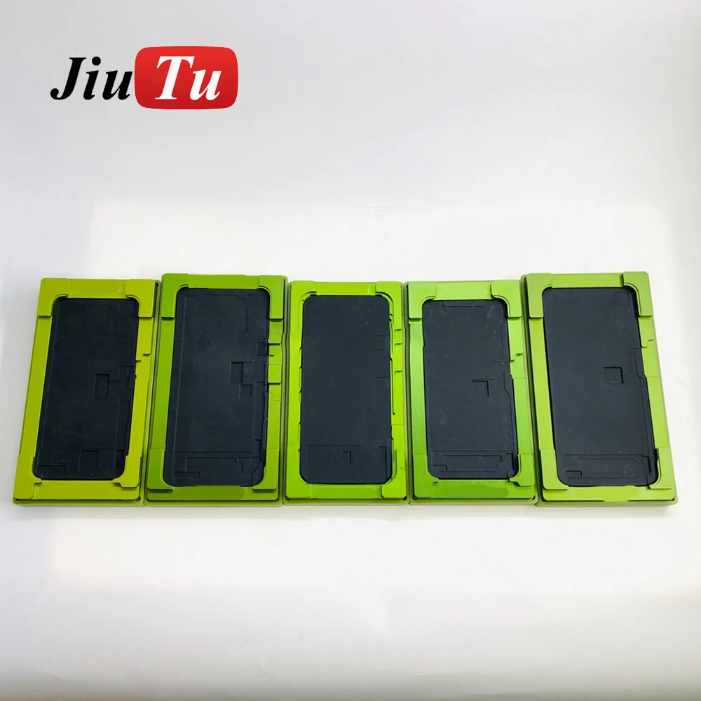 

1 Set Alignment Mold With Laminating Rubber For iPhone X XS XR XSMax 14Pro Max Front Glass Bezel Frame Cold Press Fix