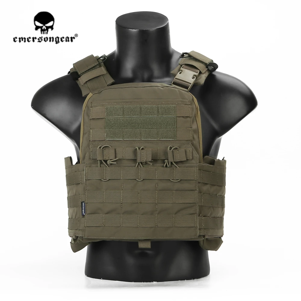 Emersongear Tactical Vest CPC Plate Carrier Heavy Duty Protective Guard Gear MOLLE Hunting Airsoft Body Armor Shooting Nylon