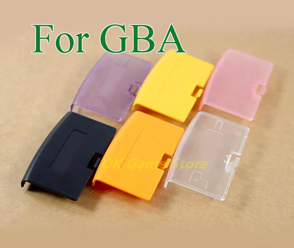 30 unids/lote cubierta de batería para Game Boy Advance GBA cubierta de batería de repuesto tapa puerta para consola de juegos GBA