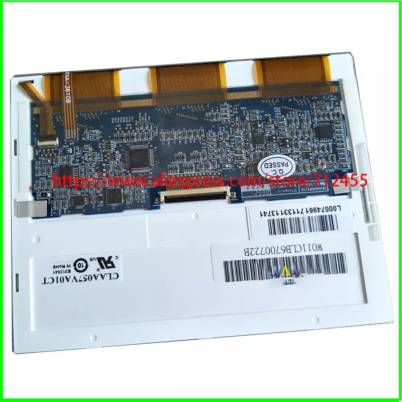 

New original 5.7 inch TFT LCD Screen with Touch Panel CLAA057VA01CT 640 (RGB)*480 VGA