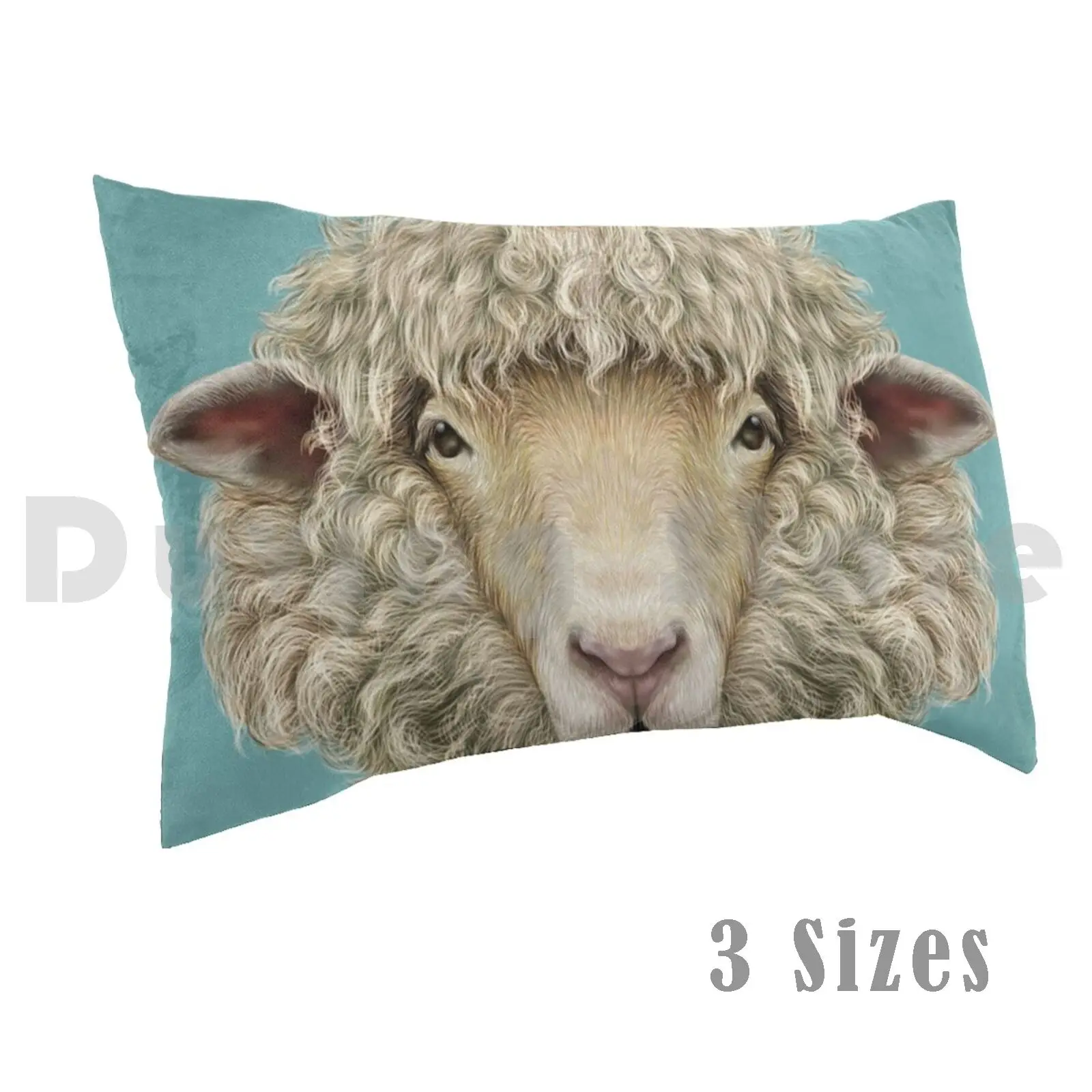 Sheep Animal Funny ArtsPillow case Wool Sheeple Ram Anti Masker Plandemic Livestock Tyranny Wake Up