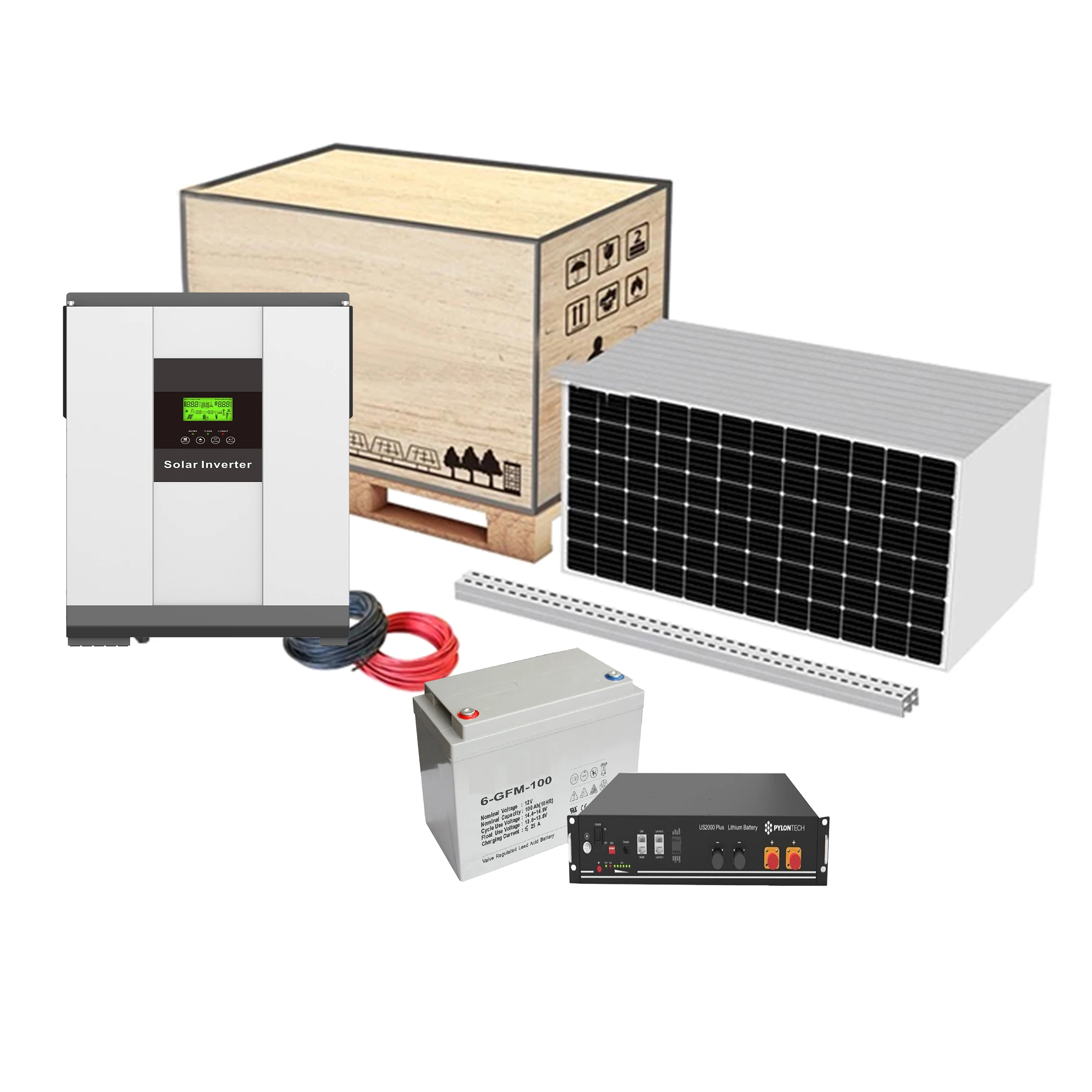 

factory direct supply 10w 3 phase off grid solar power system complete set for solar power system