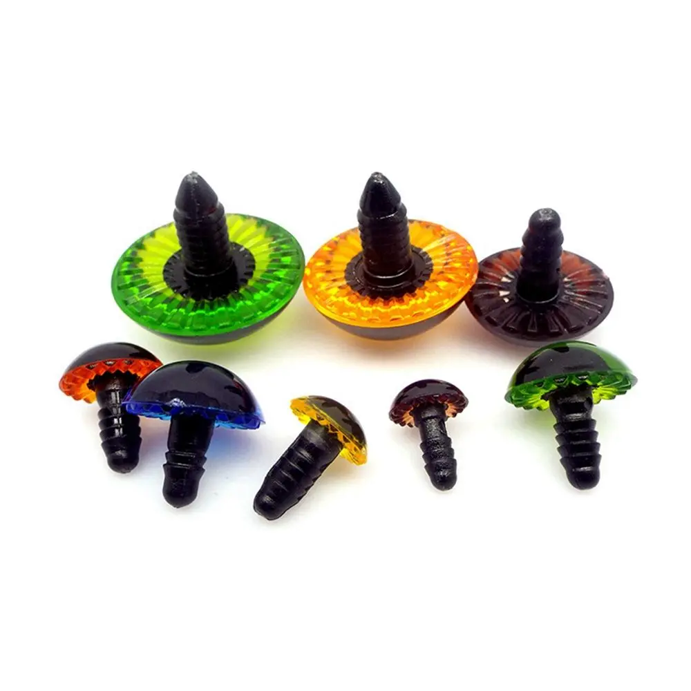 5Pairs Plastic Saftey Eyes For  Toys Doll Crafts Teddy Bear Dolls Making Animal Amigurumi Accessories 11/13/15/17/19/23mm