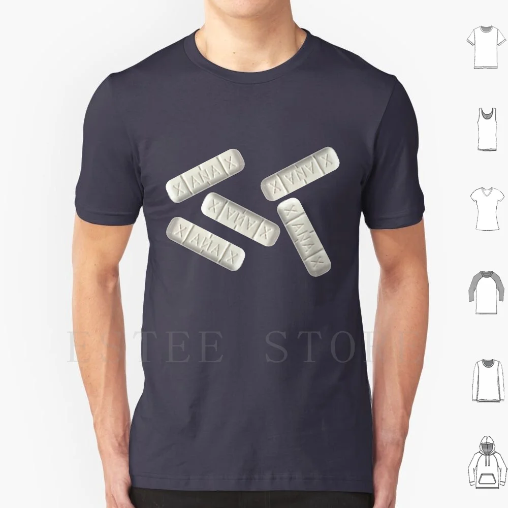Xanax Stickers Shirts Mugs Etc. T Shirt Print Cotton Xanax Effects Xanax Bar Xanax High Xanax And Xanax Overdose Xanax Dosage