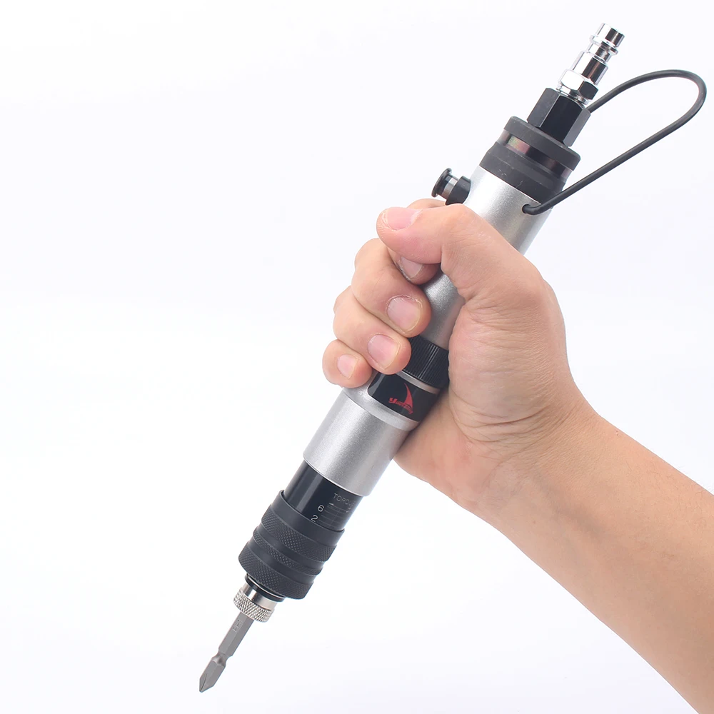 YOUSAILING 1/4 6.35mm Automatic Pneumatic Preset 2n.m Torque Screwdriver  Clutch  Screwdrivers High Quality