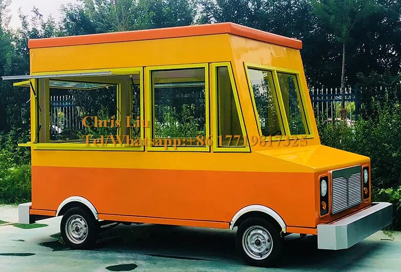 2023 Factory Pri Mobile Food carts/trailer/ Ice Cream truck/snack Food Carts For Different Color