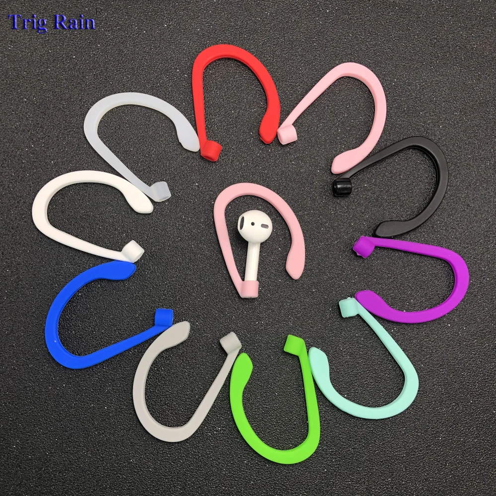 Bluetooth Earphone silicone Earhook for airpods 1/2 earpods Loop Clip Headset Ear Hook Replacement Headphone Accessories