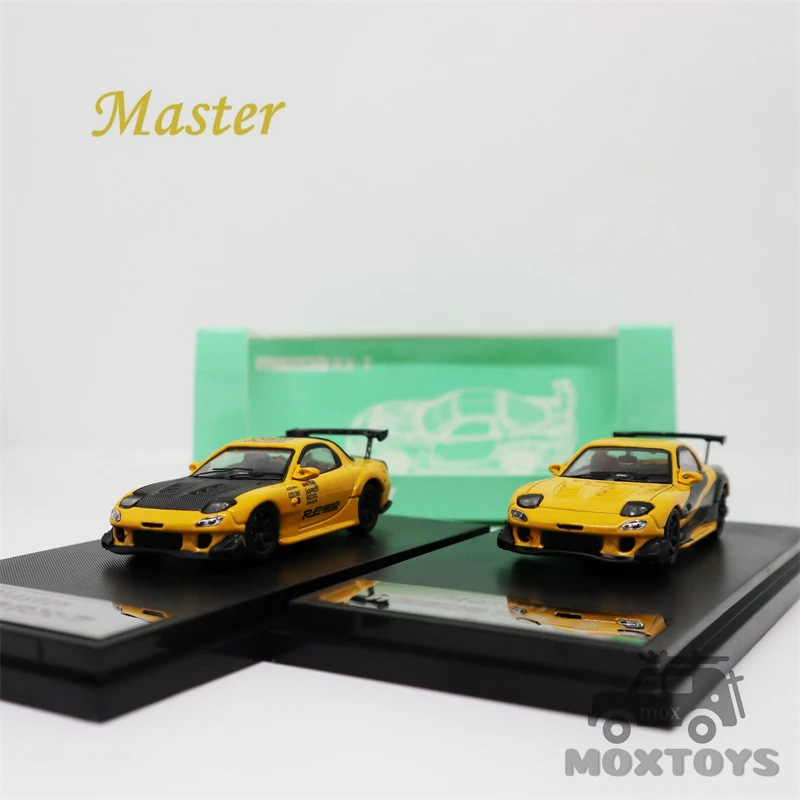 Master 1:64 Mazda Amemiya Yellow  Diecast Model Car