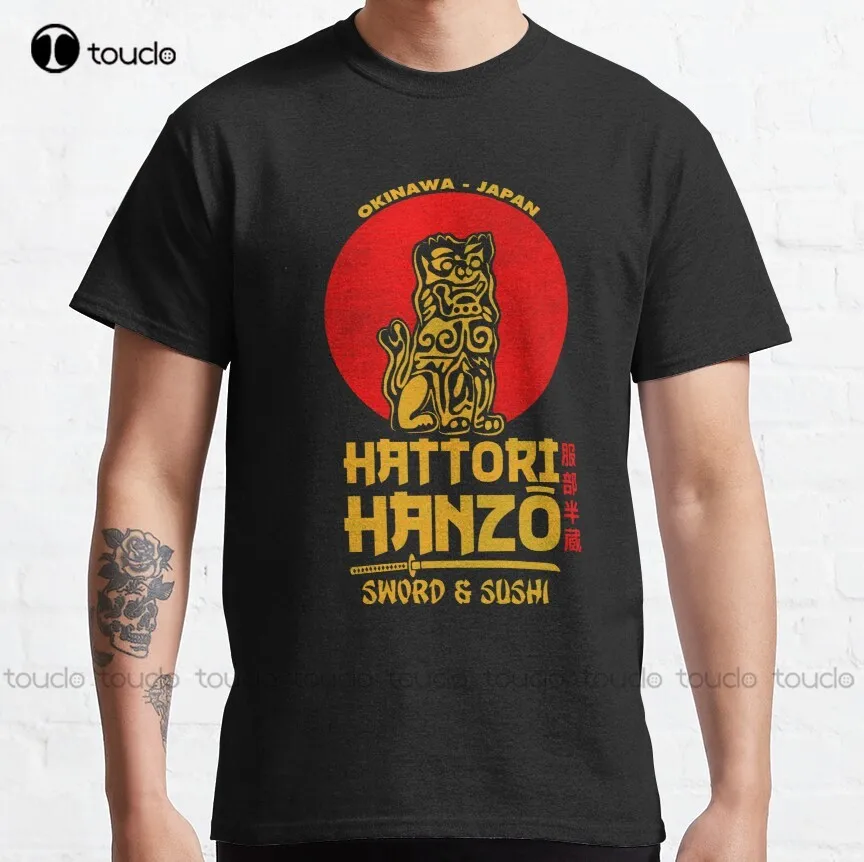 Hattori Hanzo Quentin Tarantino Phim Kill Bill Lý Tiểu Long Áo Thun Cổ Hawaii Áo Sơ Mi Nam Tùy Chỉnh Aldult Teen Unisex New