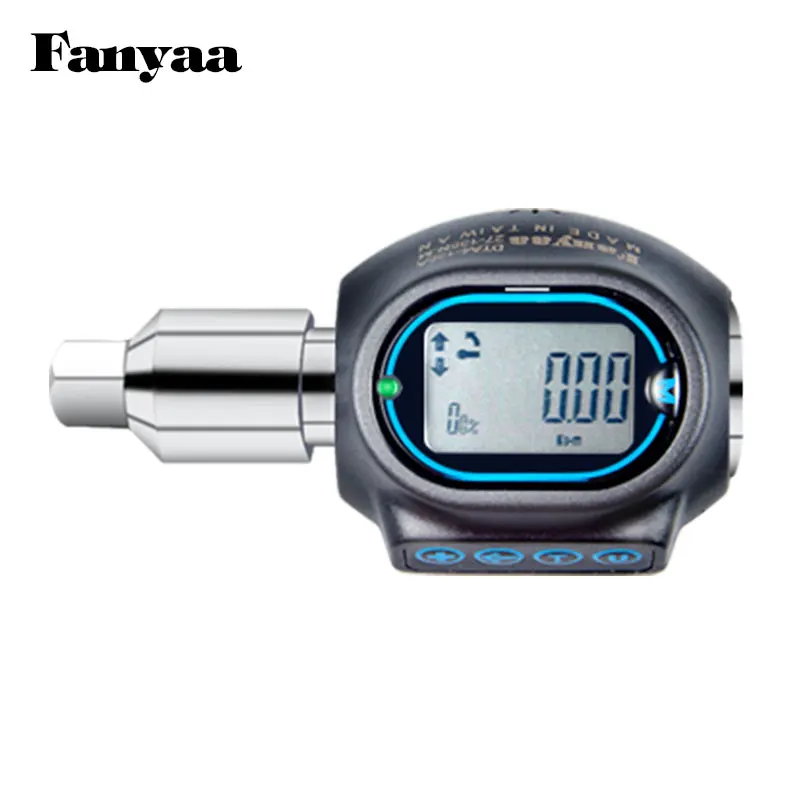 Fanyaa Digital Torque Gauge Adapter for Ratchet Wrench Head 1/4, 1/2, 3/4 Torsion Watch for Non-measuring Spanner & Calibrator