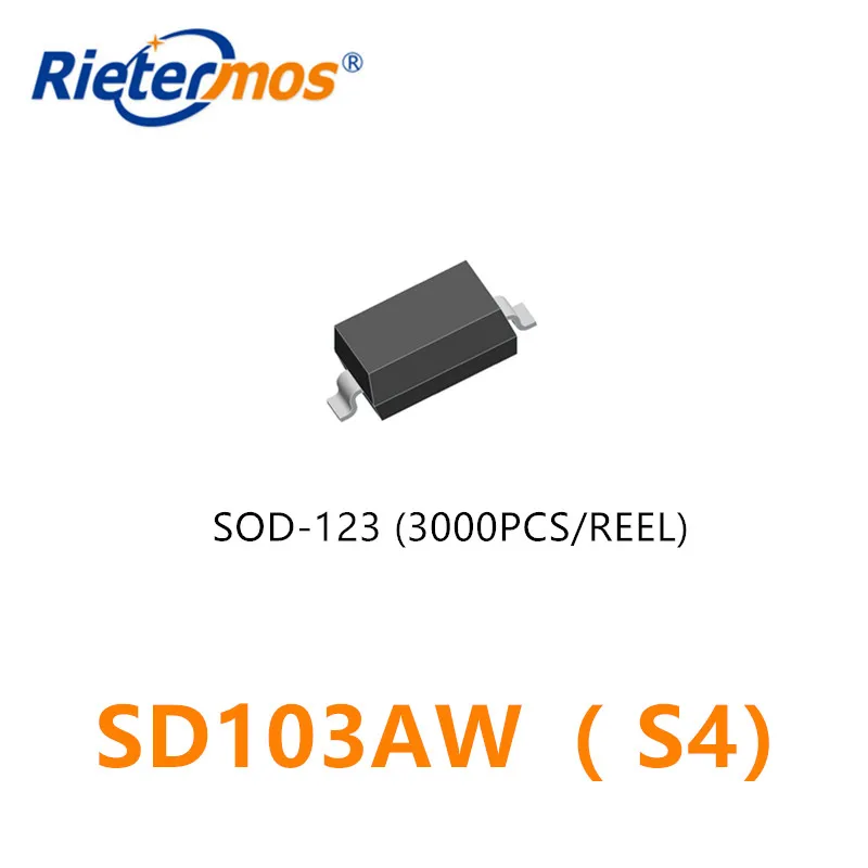 3000PCS SD103AW S4 SOD123 1206 40V SMD Made in China