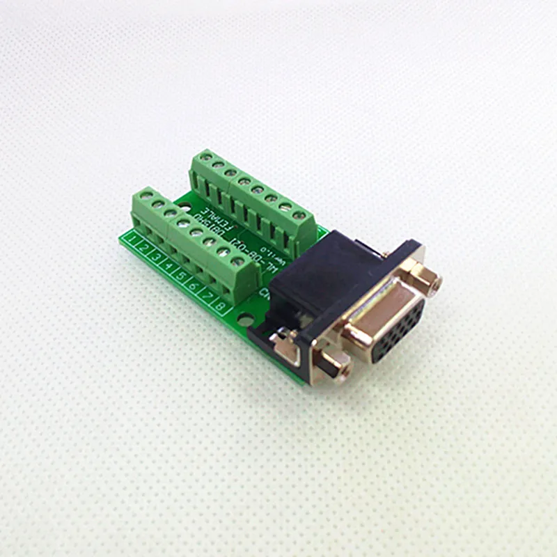 

2Pcs/Lot DB15HD Female Breakout Board, D'SUB Header Breakout Board, Terminal Block DSUB Module.